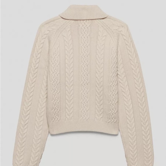 Aritzia Sunday Best Gigi Zip-Up Cardigan Sweater - Picture 6 of 6